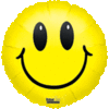 Foil Smiley Face balloon