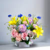 Recipe: Yellow Lilies, Seasonal Dahlias, Alstromerias, Spray Roses, Hydrangeas and more in