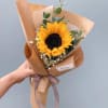 1 sunflower and greenery 