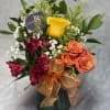  Golden Harvest Vase 
A cheerful burst of autumn beauty! This petite