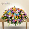 Mixed with stock, roses, sunflowers, hydrangeas, lilies, etc
