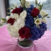 In traditional Red  - White and Blue colors
Made with the Finest