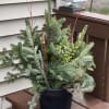 All the rage, porch pots are showing up all over. Have one