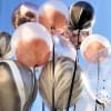 3 11&rsquo;&rsquo; painted balloons

3 11&rsquo;&rsquo; clear with glitter balloons

5 11&rsquo;&rsquo; marble balloons

2