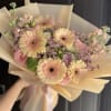 You will fall in love with this beautiful bouquet of gerberas in