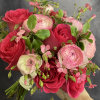 Carry a gorgeous bouquet to complement your dress at prom. So pretty!