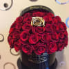 50 Premium Roses and 1 Gold
