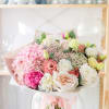 Soft ,romantic, and timeless, the Blush Harmony Bouquet is a graceful blend