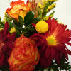 The &quot;Hayride&quot; arrangement captures the essence of autumn with a vibrant blend