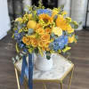 You&#039;ll always will feel delighted by this Amalfi-inspired arrangement of yellow and