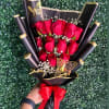 Korean style bouquet:

Elegant and minimalist, wrapped in delicate paper with fresh flowers