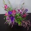 Designed with the deep purple glass cube as inspiration, the rich hues