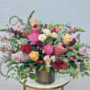 Color Palette: burgundy, pink, red, blush, lavender, peach &amp; cream
Romantic pinks of