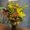 Embrace the beauty of fall with our exquisite Autumn Blooms arrangement!

Handcrafted with