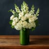 Imagine a stunning symphony of white, delicately dancing together in perfect harmony.