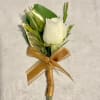 This beautiful spray rose boutonniere will leave you speechless! Please indicate desired