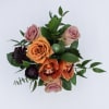 Petite Louis is an adorable arrangement of Brown Cymbidium blooms, Toffee Rose