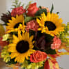 Transforming your space with a touch of fall magic, our exquisite bouquet/centerpiece
