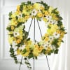Gorgeous shades of yellow and green create this bright, bold and beautiful