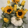 Made in reusable ceramic pumpkin