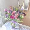 * the bouquet does not come with wrapping paper

* vase is included