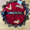red color, symbolizing love and passion.
A classic choice to express love and