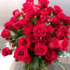 The ultimate, 100 premium  long stem red roses, arranged with assorted
