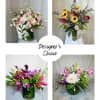 Let our talented designer make a beautiful bright arrangement with fresh and