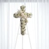 Lush and beautiful, this white premium cross is the perfect way to