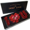 Love you box with roses, you can choose any color roses.