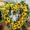 Floral Heart Filled with Sun Shine