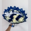 Bouquet of White and Blue Roses

A delicate and modern arrangement that combines