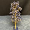 Glistering Blue tree with uncut Lapiz Lazuli gemstones and gemstone base 