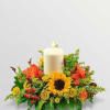 Warm up any table with this centerpiece 
