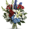 Assembled by expert florists, the Colorful Tribute Bouquet features a stunning arrangement