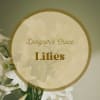 We will create a beautiful arrangement with lilies as the star. Using