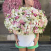 All pastel flowers in our signature large box