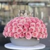 115 fresh pink roses 