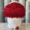 FRESH CUT ROSES
100 red roses in our large white signature box.
150 red