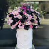 mix of flowers in our signature box