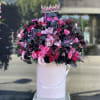 Mix of flowers in our signature box