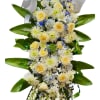  Roses, Hydrangea, Snapdragons  with greens