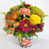 Spread the joy of thankfulness with this fun mix of autumn colors!
