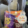 Snack Bag includes Dr Pepper , takis and hot Cheetos 