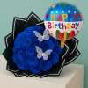 Blue Flowers Bouquet for Him &ndash; Anniversary &amp; Birthday Delivery

Buy him or