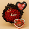 Bundles 05: Red roses and Chocolate Heart for Anniversary and love

Include: 
Red