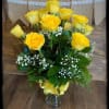 Send some happiness and cheer! With this dozen beautiful and bright yellow