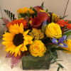 Sunflowers(Seasonal) , Calla-Lilies / Dahlia, Gerbera Daisies, Roses,  Wildflowers, Assorted Fancy