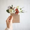 Our No Fuss Boutonniere offers simple elegance with a personal touch, designed