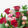 PRETTY FLOWERS IN RED, PINK &amp; WHITE

Lush, romantic, whimsical. This gorgeous white